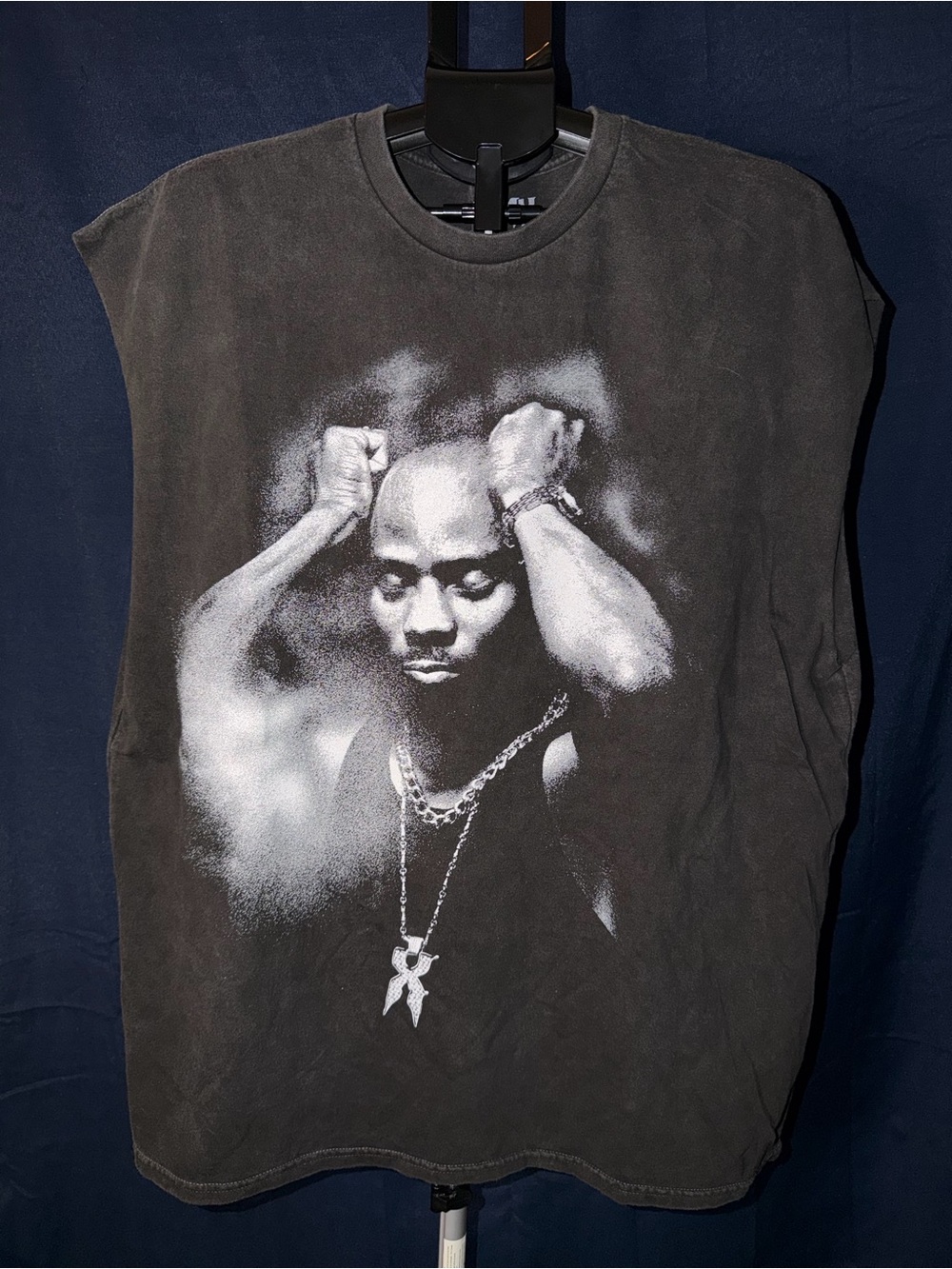 DMX Vintage Wash Sleeveless Graphic Tee – XL
